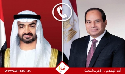 السيسي لــ بن زايد: مصر تدعم الإمارات بشكل كامل في مواجهة الاعتداءات والحفاظ على سيادتها