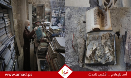 بين الأنقاض والذاكرة.. جهود لإنقاذ مكتبة الجامع العمري في غزة