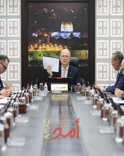 الحكومة الفلسطيتية تناقش تعزيز جهود الإغاثة والإيواء في قطاع غزة