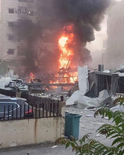 جيش الاحتلال يبدأ موجة غارات جديدة في أنحاء بيروت- فيديو