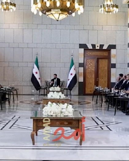 الشرع: تكامل سوريا ومصر أساسي لاستقرار المنطقة.. وتربيت في بيت "ناصري"